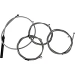 La Choppers Stainless Braided Handlebar Cable/brake Line Kit Clear-coated. Fixed Price $474.77.