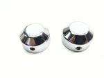 02-06 Harley-davidson Vrod Vrsca Left Right Front Axle Nut Covers. Fixed Price $42.82.