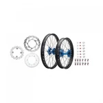 Tusk Impact Complete Front/rear Wheel Package 1.60 X 21 2.15 19 Black. Fixed Price $801.01.