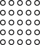 James Oil Pump Cap/drain Plug O-rings Oversized 25-PACK #JGI-11105-X. Fixed Price $16.20.