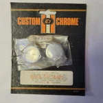 Custom Chrome 14-311 Front Axle Cap Kit Flt Fx Softail Wide Glide Fork (A2). Fixed Price $9.99.