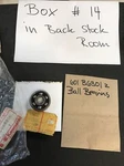 Kawasaki 601B6301Z Ball Bearing #6301Z C2 F6 F7 G3 G4 G5 Kd Ke Kh Km Nib. Fixed Price $20.00.