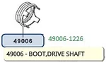 Kawasaki Oem 1987-2008 Vulcan Propeller Shaft Boot New 49006-1226. Fixed Price $28.00.