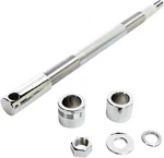 Drag Specialties Chrome Front Wheel Axle Kit Harley Softail Deuce 00-07. Fixed Price $111.11.