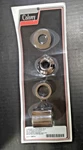 Colony Rear Axle Spacer Kit Smooth Style Chrome 2257-4 For Harley 2005-07. Fixed Price $44.99.