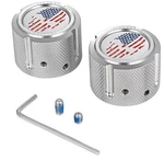 Figurati Designs Front Axle Nut Covers Skull Polished #FD24-FAC-SS. Fixed Price $149.95.