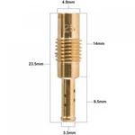 Pro X N424-26 Series Keihin Pilot Jet 46.F040 For Motorcycle. Fixed Price $18.86.