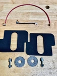 Harley 4427-15 Battery Pad Felt Screw & Wire Kit Knucklehead Ul 1941-45 Usa. Fixed Price $39.95.