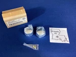New Oem Harley Davidson Front Axle Nut Covers, Chrome, Dyna, 43062-04 *. Fixed Price $50.00.