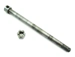 1972 Suzuki TC90J Blazer - Front Wheel Axle Bolt Shaft. Fixed Price $8.69.