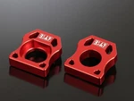 Yoshimura Rear Axle Block Kit Red 585-592-2000 Left And Right Set Bolt-on. Fixed Price $118.00.