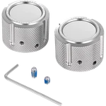 Figurati Designs FD60-FAC-SS Front Axle Nut Cover, Stainless Steel Smooth. Fixed Price $161.99.