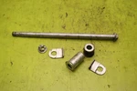 1999-2010 Suzuki GZ250 Rear Axle Spacer Nut Washer Guide 64711-12F00 64712-08301. Fixed Price $19.95.
