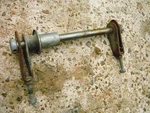 1980 81 Suzuki GS250 Oem Rear Wheel Axle Chain Adjusters Spacers 64711-48001. Fixed Price $16.99.