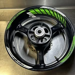 2011-2015 2014 Kawasaki ZX10R Oem Rear Wheel & Rotor Straight #1737. Fixed Price $310.00.