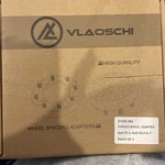 Vlaoschi Black Forged Wheel Adapter. Fixed Price $80.00.