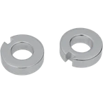Drag Specialties 00-07FX/FLST Axle Adjuster Spacers Pr P/n 0214-0589. Fixed Price $32.59.