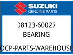 Suzuki Oem Part 08123-60027 Bearing, Rh. Fixed Price $20.79.