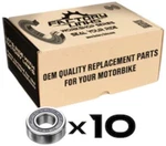 Factory-links Workshop Series 6203 2RS Wheel Bearings 10-PACK. Fixed Price $61.60.