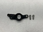 09-22 Harley Touring Rear Left Engine Pivot Mount Swing Arm Frame Bracket. Fixed Price $25.00.