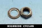 1275 02-03 Honda CBR954RR Rear Wheel Rim Axle Washer Nut 22MM 42306-MCJ-000. Fixed Price $7.00.