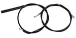 Cable/brake Line Kit Stock Ape Hanger Handlebars Black Vinyl LA-8062KT-08B. Fixed Price $159.99.