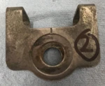 Kawasaki KX80 Rear Chain Adjuster Plate (no 2)USED Oe Part 86-97 P/n 33040-1066. Fixed Price $20.00.