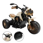 3 Wheel Kids Ride On Motorcycle Electric Dual Drive Toy Car With Led Light Brown. Fixed Price $109.54.