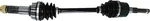 Moose Complete Axle Kit Front Left #251553 For Yamaha YFM660F Grizzly 03-08. Fixed Price $143.37.