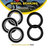 Motorcycles Rear Wheel Bearing Seal Kit For Suzuki RMX450 10-11 RMZ250 07-12 Us. Fixed Price $29.43.