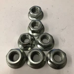 Harley Davidson Genuine Axle Flange Nuts P/n 7437M X7. Fixed Price $41.43.