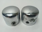 Harley-davidson 1998 Road King Evo Front Axle Nut Caps Chrome 43899-86A. Fixed Price $22.95.