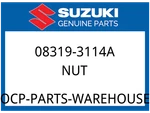 Suzuki Oem Part 08319-3114A Nut, Rr Cushion Rod. Fixed Price $10.01.